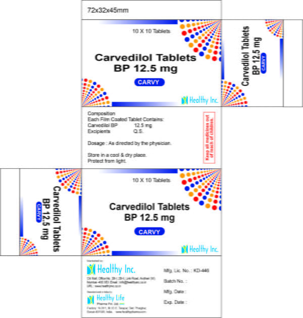 Carvedilol Tablets