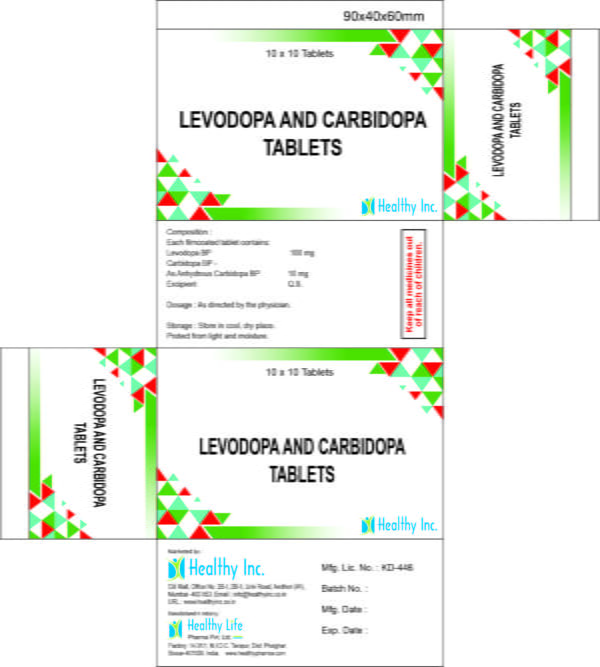 Carbidopa and Levodopa Tablets