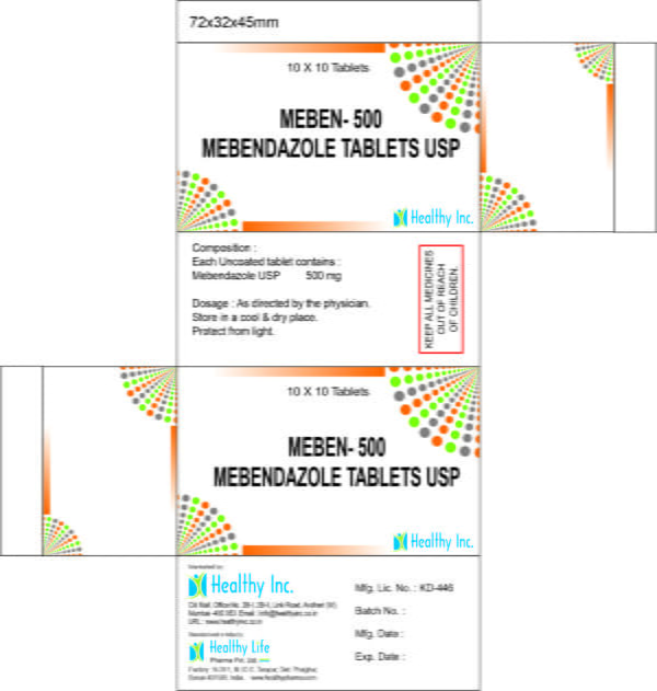 Mebendazole Tablets