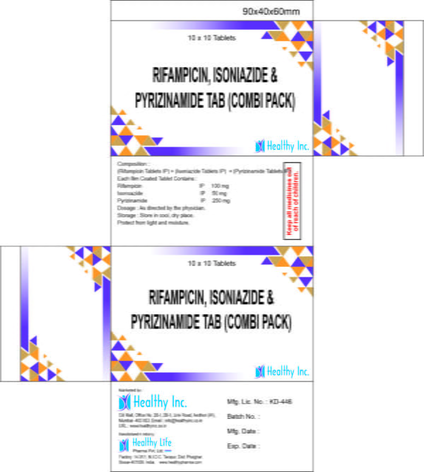 Rifampicin + Isoniazid + Pyrazinamide Tablets (Combi Kit) , रिफैम्पिसिन + आइसोनियाज़िड + पाइराज़िनामाइड टैबलेट (कॉम्बी किट) , Rifampicina + Isoniazida + Pirazinamida Comprimidos (Kit Combinado), Comprimés de rifampicine + isoniazide + pyrazinamide (kit combiné) , أقراص ريفامبيسين ملغ + أيزونيازيد ملغ + بيرازيناميد ملغ (مجموعة كومبي) , 利福平 + 異煙肼 + 吡嗪醯胺 片劑（組合試劑盒） , Rifampicina + Isoniazida + Pirazinamida Comprimidos (Kit Combi) , Таблетки Рифампицин + Изониазид + Пиразинамид (комбинированный набор) , リファンピシン + イソニアジド + ピラジナミド錠 (コンビキット) , suppliers India, Exporters,Wholesalers India, Distributors India, Generic Supplier ,who gmp certified manufacturer