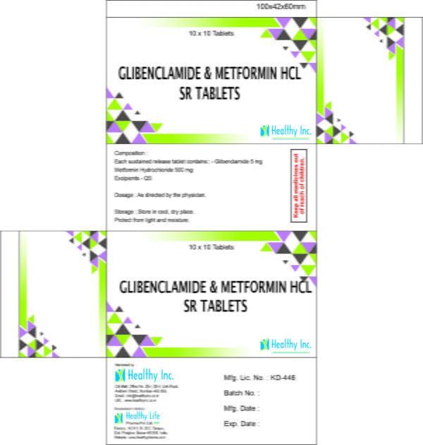 Glibenclamide + Metformin hydrochloride SR Tablets, ग्लिबेंक्लामाइड एमजी + मेटफॉर्मिन हाइड्रोक्लोराइड एसआर एमजी टैबलेट , Glibenclamida + Clorhidrato de metformina SR Comprimidos , Glibenclamide + chlorhydrate de metformine SR Comprimés , أقراص جليبينكلاميد ملغ + ميتفورمين هيدروكلوريد ملغ , 格列本脲 + 鹽酸二甲雙胍 SR 片劑, Glibenclamida + Cloridrato de Metformina SR Comprimidos , Глибенкламид + Метформина гидрохлорид SR Таблетки , グリベンクラミド+塩酸メトホルミンSR錠, suppliers India, Exporters, Wholesalers India, Distributors India, Generic Supplier, who gmp certified manufacturer