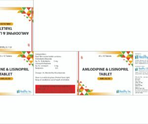 Amlodipine With Lisinopril Dehydrate Tablets
