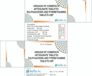 Artesunate Sulphadoxine Pyrimethamine Tablets