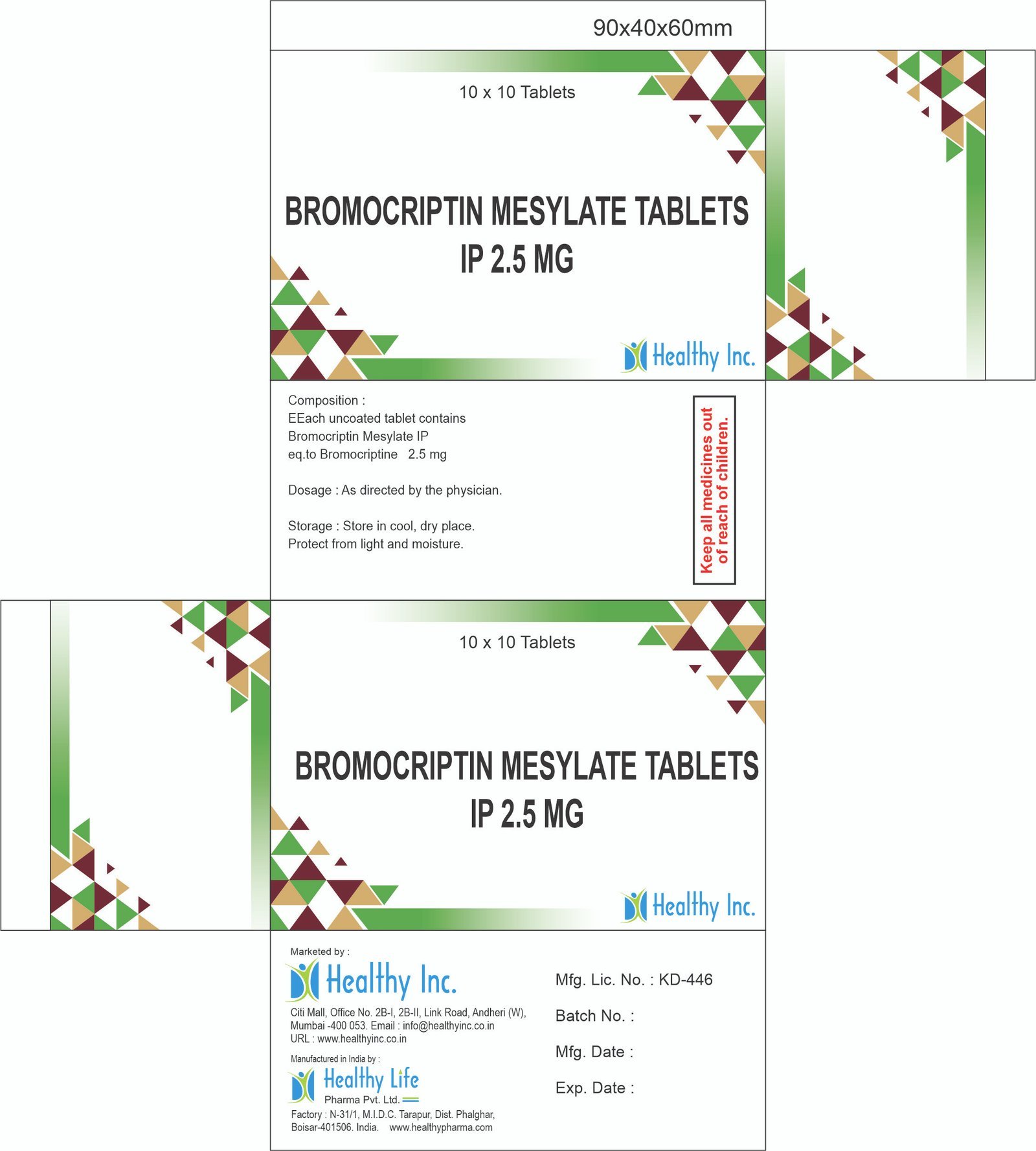 Bromocriptin Tablets