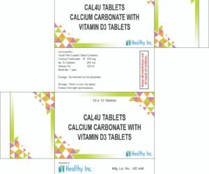 Calcium Carbonate with Vitamin D3 Tablets