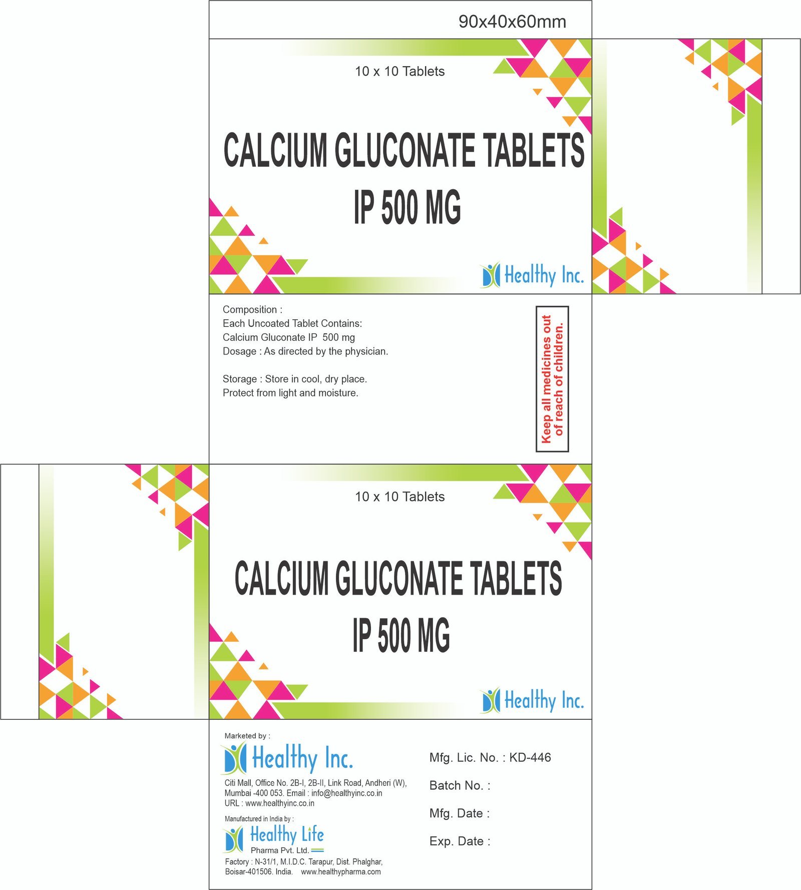 Calcium Gluconate Tablets
