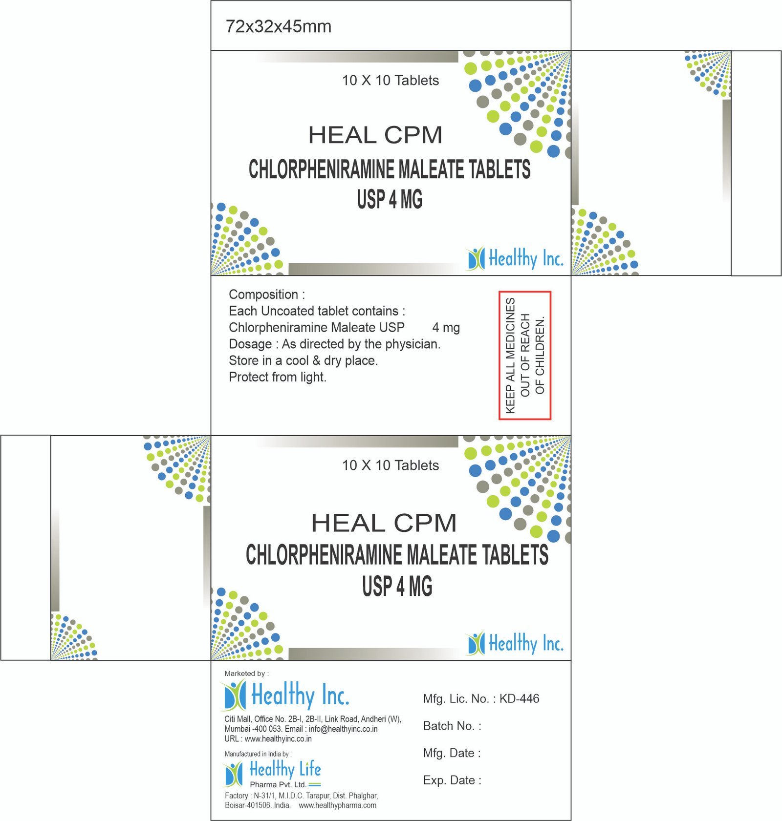 Chlorpheniramine Tablets