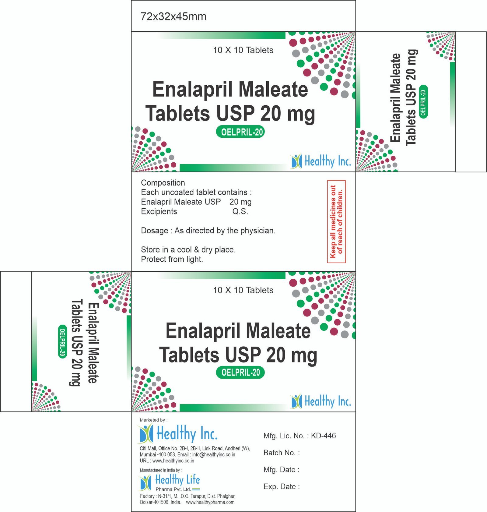 Enalapril Tablets