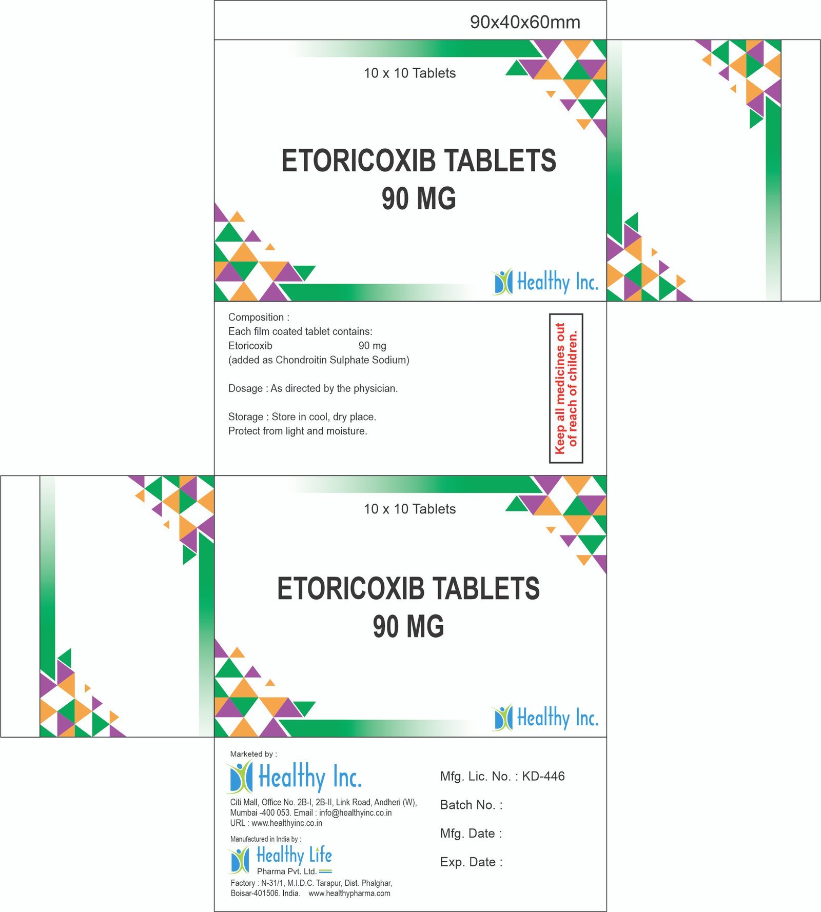 Etoricoxib Tablets