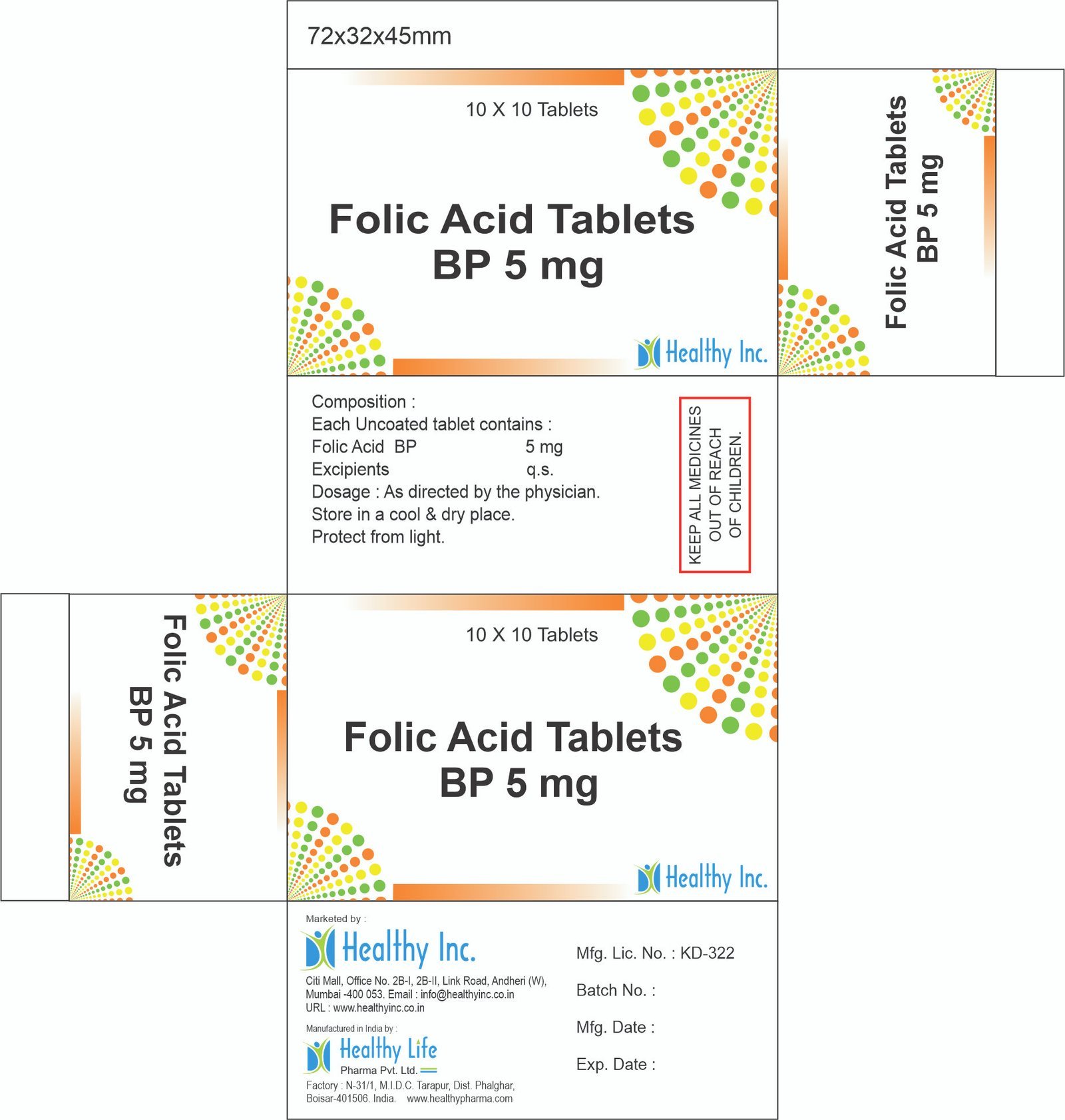 Folic Acid Tablets