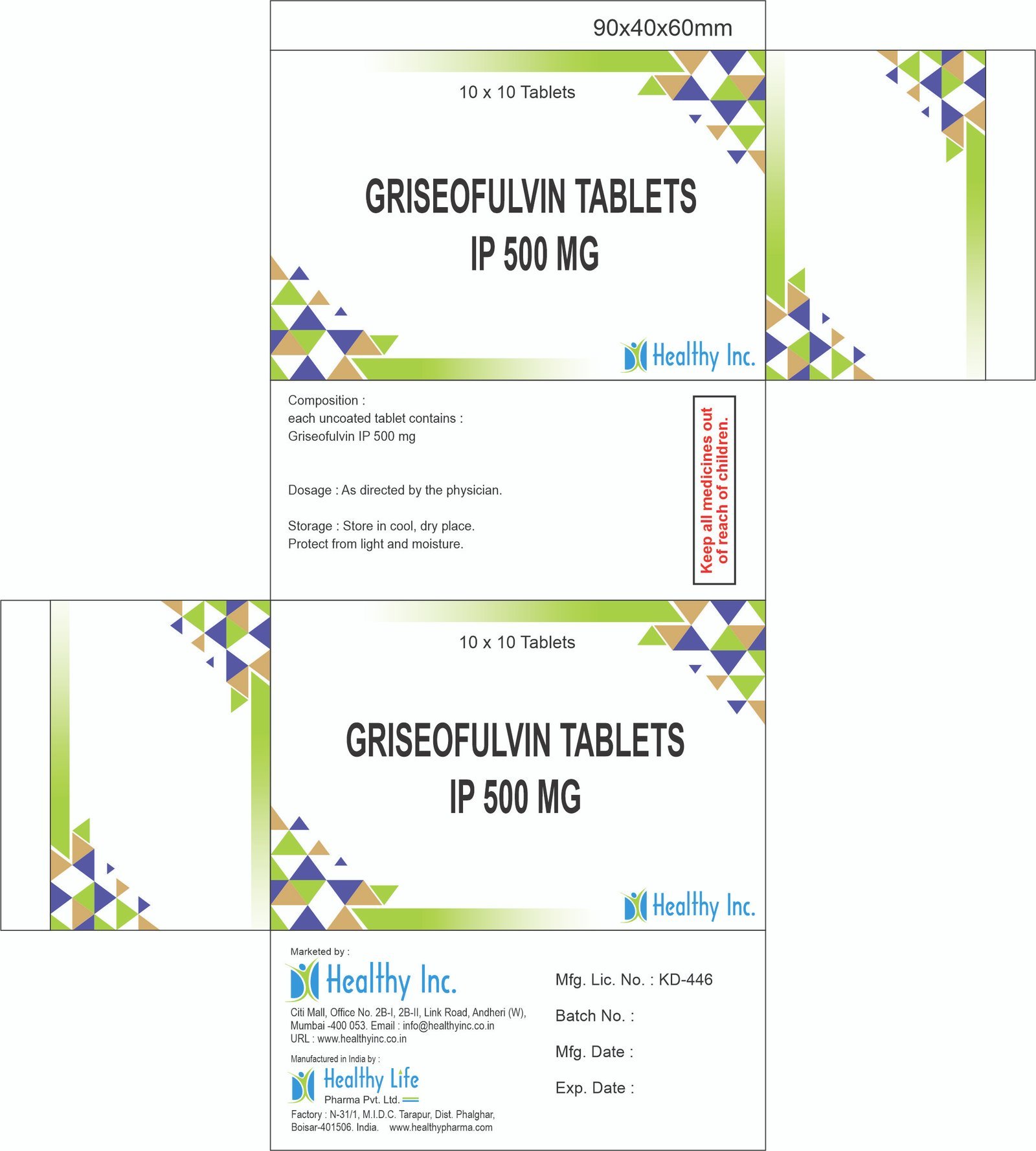 Griseofulvin Tablets