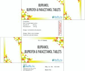 Ibuprofen 200 mg with Paracetamol 325 mg Tablets