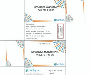 Isosorbide 5 mg Mononitrate 20 mg Tablets