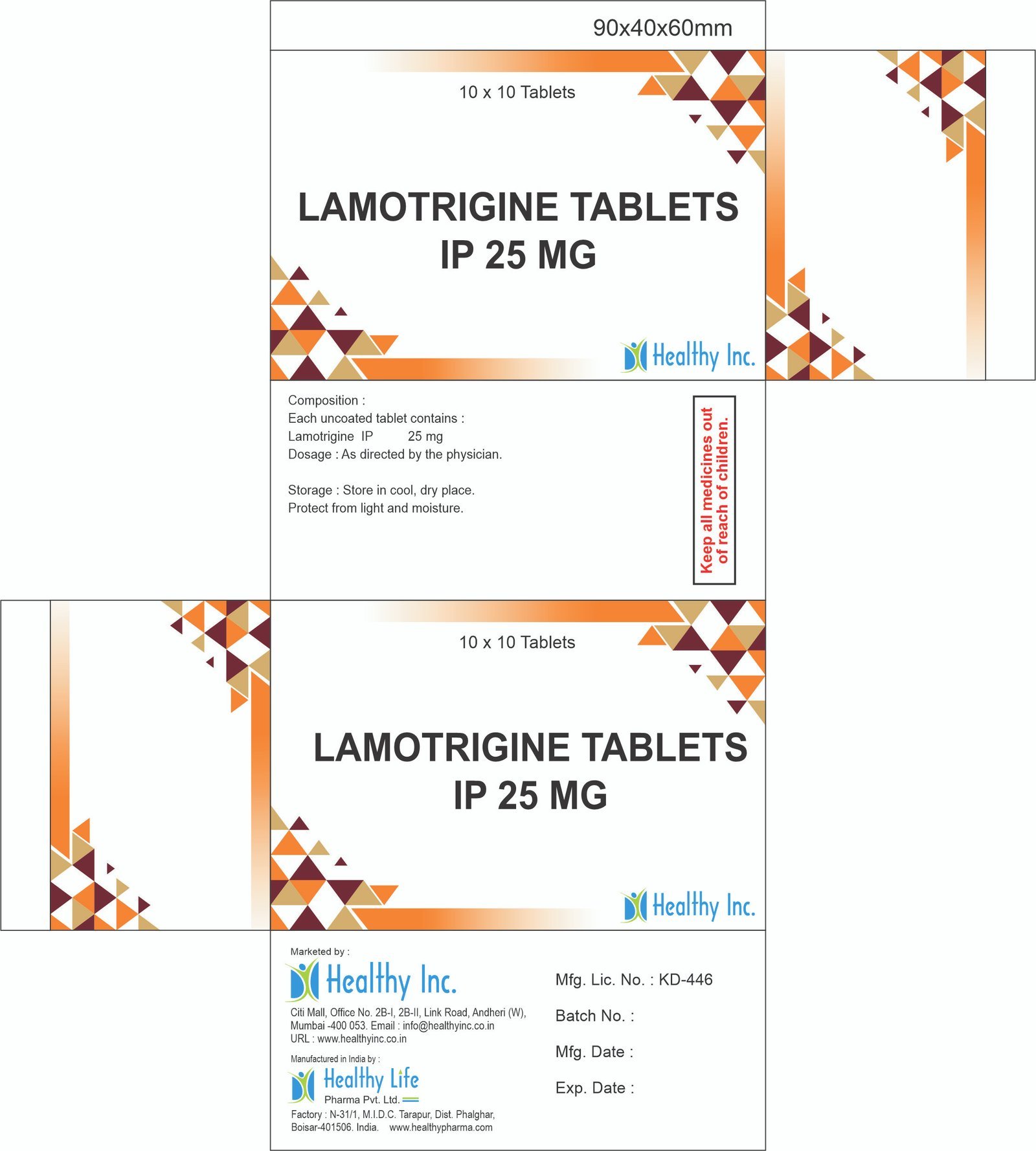 Lamotrigine Tablets