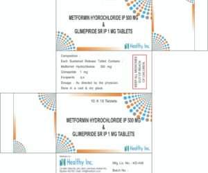 Glimepiride with pioglitazone metformin hydrochloride sr Tablets