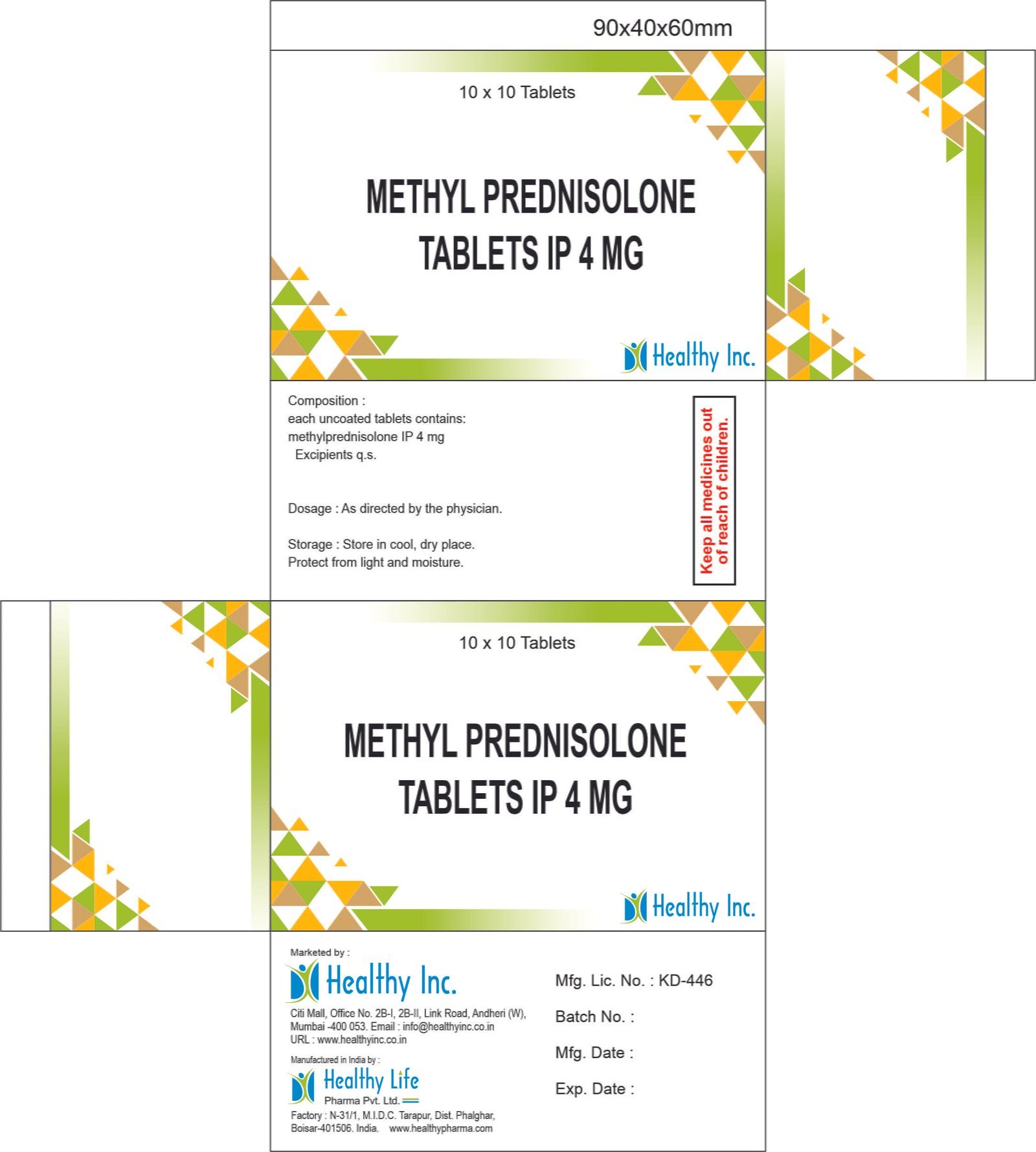 Methyl  Prednisolone Tablets