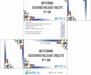 Metformin Sustained Release Tablets