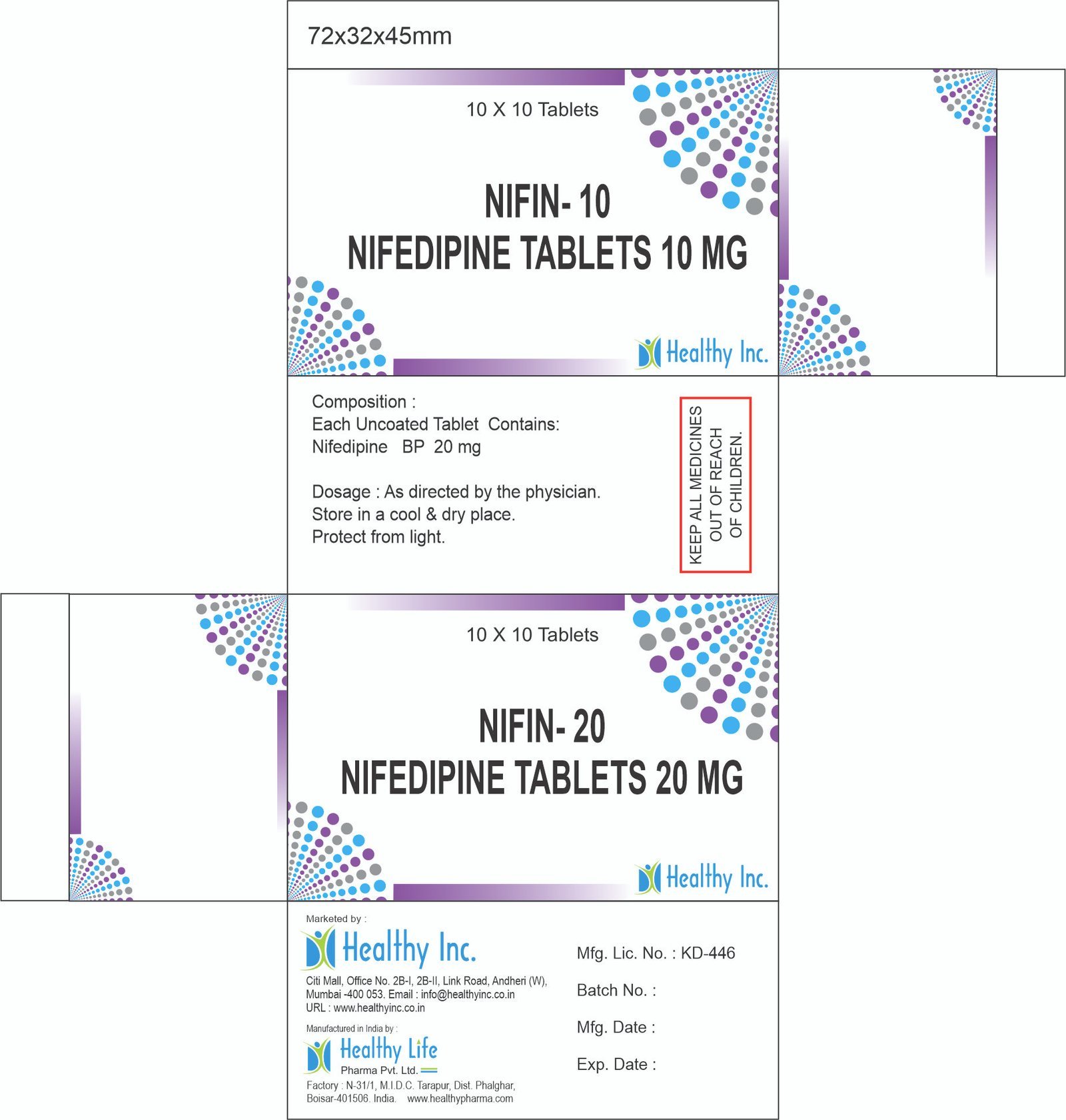 Nifedipine Tablets