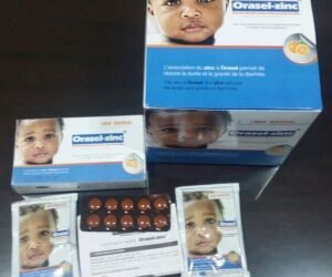 Zinc tablet with Oral Rehydration Salts Tablet