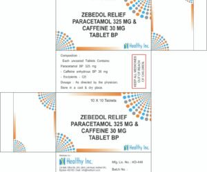 Paracetamol & Caffeine Anhydrous Tablets