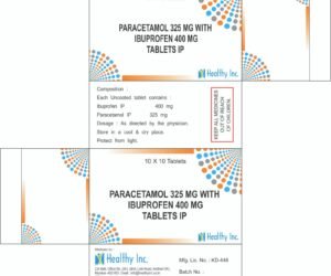 Ibuprofen 200 mg with Paracetamol 325 mg Tablets