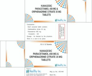 Paracetamol & orphenadrine Citrate tablets