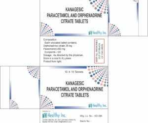 Paracetamol & orphenadrine Citrate tablets
