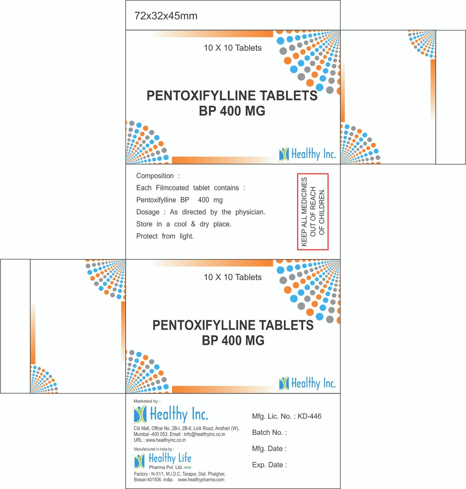 Pentoxifylline Tablets