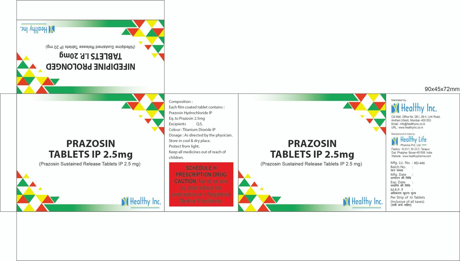 Prazosin Tablets