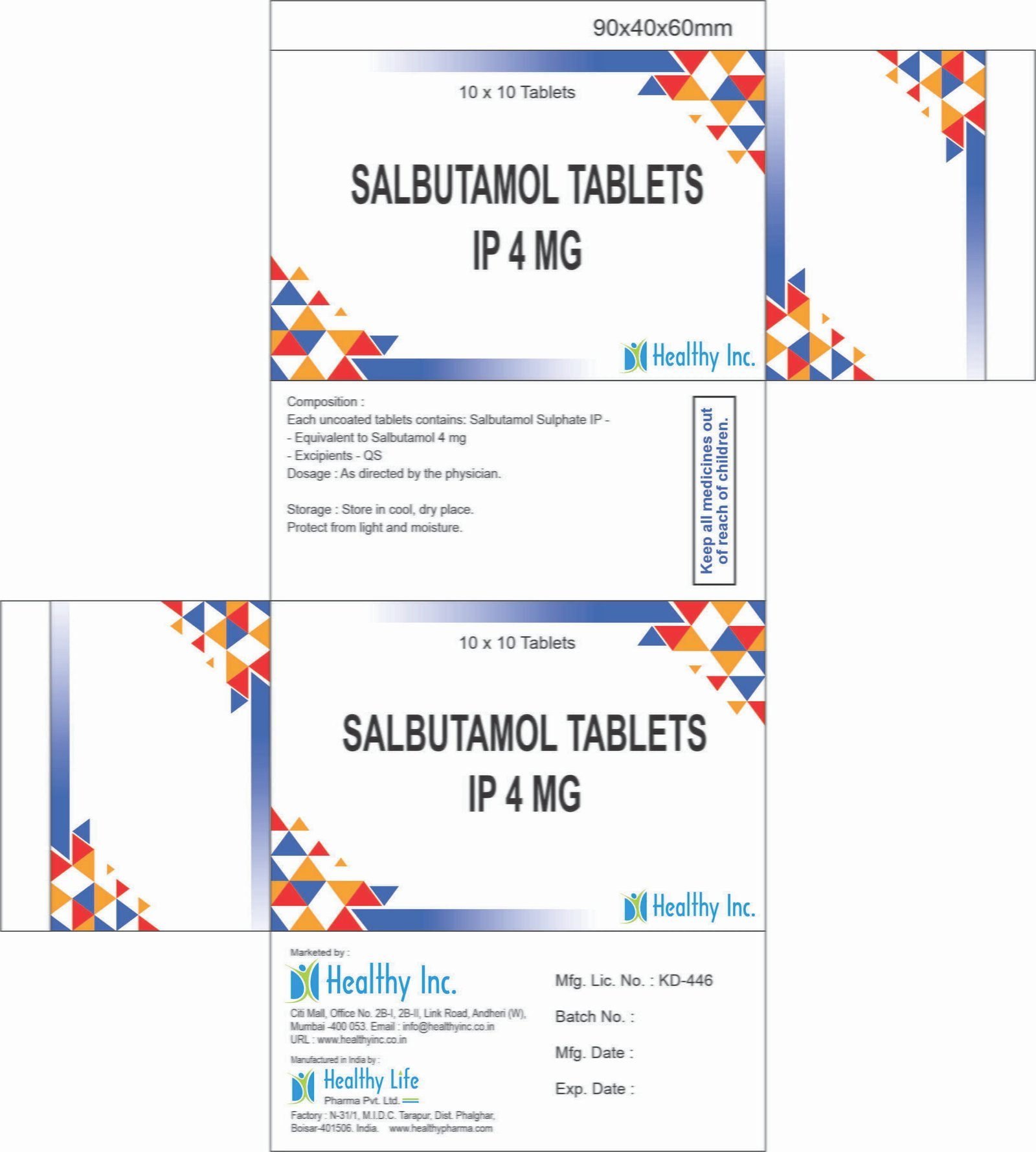 Salbutamol Tablets