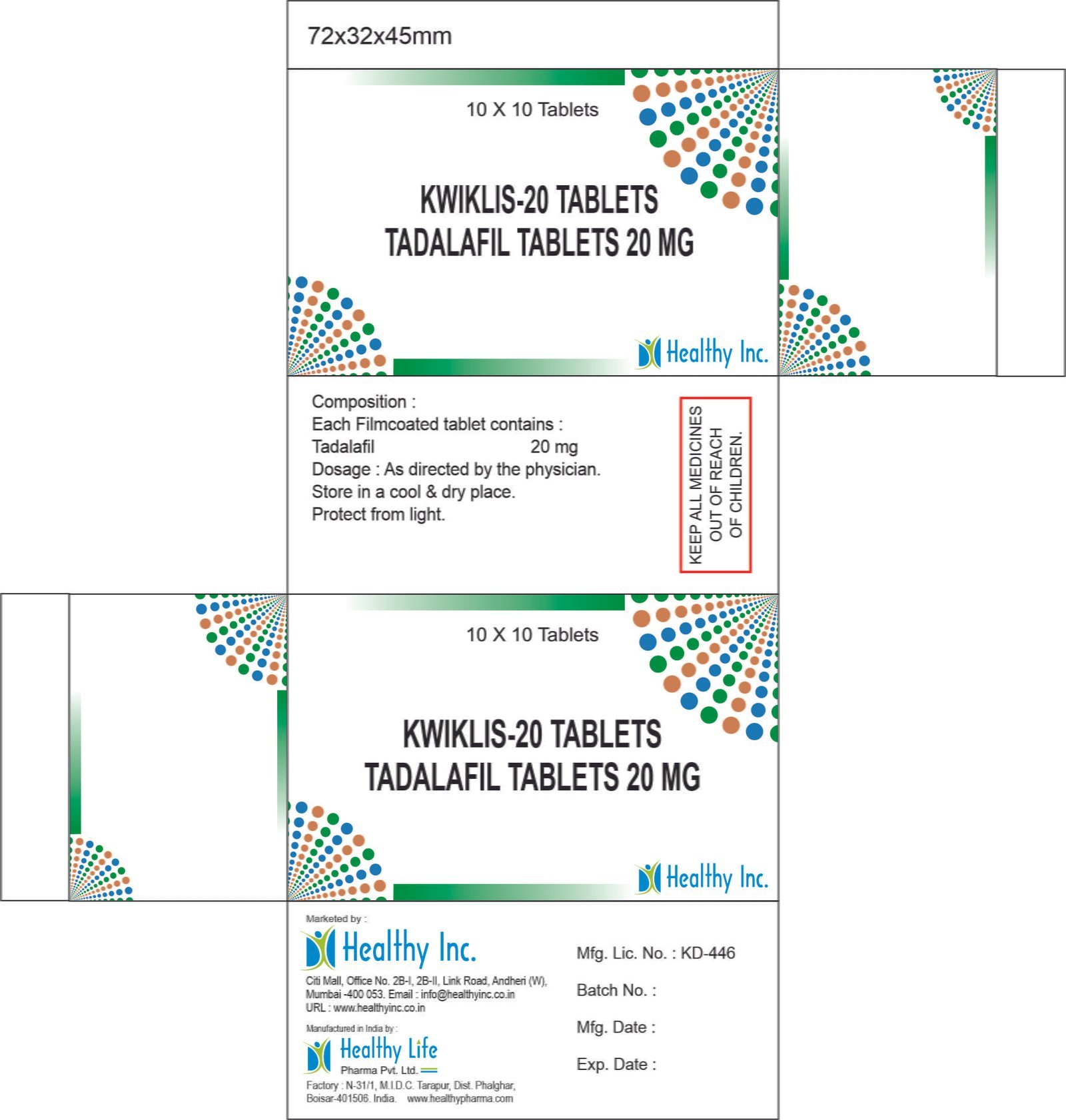 Tadalafil Tablets