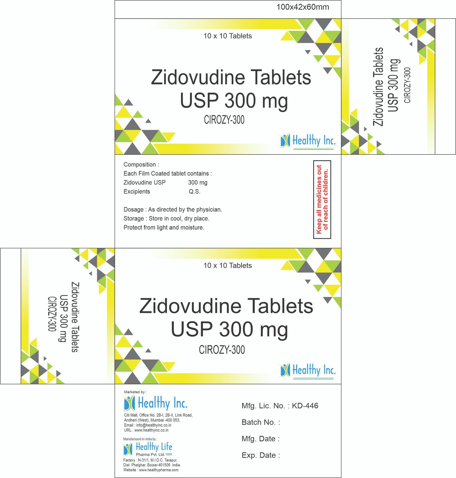 Zidovudine Tablet