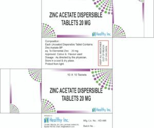 Zinc Dispersible Tablet