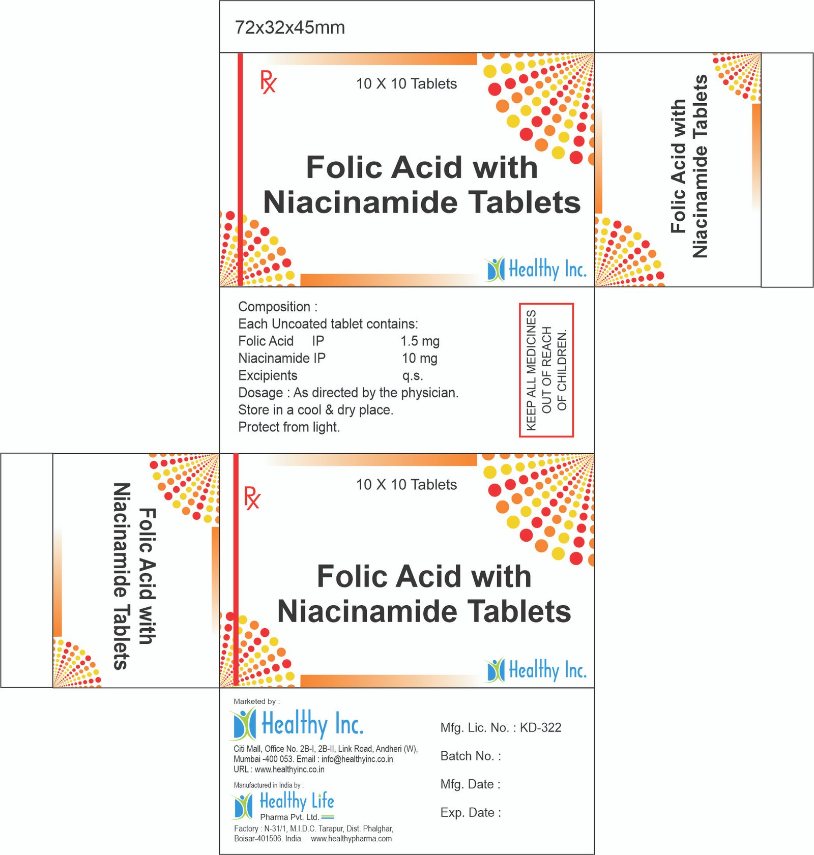Folic Acid + Niacinamide Tablets, Folic Acid Niacinamide Tablets, Folic Acid 5mg Niacinamide 50mg, Vitamin B9 Vitamin B3 Tablet, Nicotinamide Folic Acid, B-Complex Tablet, Pregnancy Supplement, Megaloblastic Anemia Drug, Pellagra Treatment, Skin Health Vitamin, DNA Repair Supplement, Cellular Energy Tablet, Neural Tube Defect Prevention, Antenatal Vitamin, CAS 59-30-3 (Folic Acid), CAS 98-92-0 (Niacinamide), Healthy Inc Nutritional Medicines, WHO GMP Certified Tablet Unit, Contract Manufacturing Vitamin Tablets, Third Party Manufacturing Pharma, Hospital Bulk Supply Dermatology, Ministry of Health Tender, Government Tender Pharma Supplier, NGO Medicine Procurement, Public Health Supply, HS Code 30045010, Vitamin Supplier Africa, Supplement Exporter Philippines, Folic Acid USP BP, Medicine Export to Africa, Pharmaceutical Drop Shipper, B2B Pharma Marketplace, Medicine Export to LATAM, Tabletas de Ácido Fólico y Niacinamida, Suplemento Vitamínico, Comprimés d'Acide Folique et Niacinamide, Vitamine B, Medicamento Anemia y Piel, Tratamiento Pelagra, Comprimidos de Ácido Fólico e Niacinamida, Medicamentos Nutricionales, Фолиевая Кислота Ниацинамид, Витамины группы В, Лечение анемии, أقراص حمض الفوليك ونياسيناميد, مكمل فيتامين ب, علاج البلاغرا, 葉酸・ナイアシンアミド錠, ビタミン剤, 貧血・皮膚治療薬, 叶酸烟酰胺片, 维生素B族, 孕期营养, Folvite Generic, Niacin Generic, Global Pharmaceutical Suppliers Africa LATAM