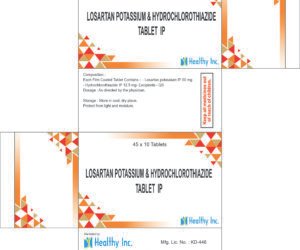 Losartan Potassium Hydrochlorothiazide Tablets, Losartan Hydrochlorothiazide Tablets, Losartan Potassium 50mg HCTZ 12.5mg, Cozaar Generic, Hyzaar Generic, Losartas-H Generic, Repace-H Generic, Antihypertensive Combination, High Blood Pressure Tablet, ARB Diuretic Combo, Stroke Prevention Drug, LVH Treatment, Dual Action BP Tablet, CAS 124750-99-8 (Losartan), CAS 58-93-5 (HCTZ), Healthy Inc Cardiac Medicines, WHO GMP Certified Tablet Unit, Contract Manufacturing Losartan HCTZ, Third Party Manufacturing Pharma, Hospital Bulk Supply Cardiology, Ministry of Health Tender, Government Tender Pharma Supplier, NGO Medicine Procurement, Chronic Care Supply, HS Code 30049099, Losartan Supplier Africa, Diuretic Exporter Philippines, Losartan Potassium USP BP, Medicine Export to Africa, Pharmaceutical Drop Shipper, B2B Pharma Marketplace, Medicine Export to LATAM, Tabletas de Losartán e Hidroclorotiazida, Tabletas Antihipertensivas, Comprimés de Losartan et Hydrochlorothiazide, Antihypertenseur, Medicamento Presión Arterial, Tratamiento Hipertensión, Comprimidos de Losartana e Hidroclorotiazida, Medicamentos Cardiovasculares, Лозартан Гидрохлоротиазид таблетки, Антигипертензивные средства, Лечение давления, أقراص لوسارتان وهيدروكلوروثيازيد, دواء الضغط المرتفع, مدر للبول, ロサルタン・ヒドロクロロチアジド配合錠, 降圧剤, 高血圧治療薬, 氯沙坦氢氯噻嗪片, 降压药, 复方抗高血压药, Losar-H Generic, Covance Generic, Global Pharmaceutical Suppliers Africa LATAM