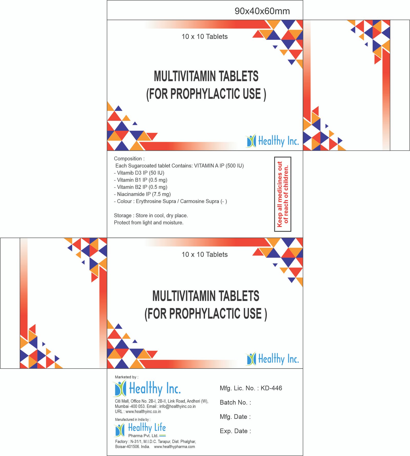 Vitamin A IU + Vitamin D IU + Vitamin E + Vitamin B1 + Vitamin B2 + Vitamin B6 + Vitamin B12 mcg + Vitamin C + Nicotinamide + Folic Acid mcg + Copper Sulphate + Ferrous sulphate + Selenium dioxide mcg + Zinc Sulphate + Potassium Iodide mcg, Multivitamin Multimineral Tablets, Vitamin A to Z Tablet, Antioxidant Tablet, Vitamin A D E B1 B2 B6 B12 C Tablet, Ferrous Sulphate Zinc Copper Selenium Tablet, Immunity Booster Tablet, Convalescence Medicine, Geriatric Multimineral, Complete Nutritional Supplement, Therapeutic Multivitamin, Micronutrient Tablet, Pregnancy Supplement (With Caution), Stress Relief Vitamin, CAS Mixed, Healthy Inc Nutritional Medicines, WHO GMP Certified Tablet Unit, Contract Manufacturing Multivitamins, Third Party Manufacturing Pharma, Hospital Bulk Supply General Medicine, Ministry of Health Tender, Government Tender Pharma Supplier, NGO Medicine Procurement, Public Health Supply, HS Code 30045010, Multivitamin Supplier Africa, Supplement Exporter Philippines, Daily Health Tablet, Medicine Export to Africa, Pharmaceutical Drop Shipper, B2B Pharma Marketplace, Medicine Export to LATAM, Tabletas de Multivitaminas y Minerales, Suplemento Completo A-Z, Comprimés de Multivitamines et Minéraux, Antioxydant Puissant, Medicamento Desnutrición, Tratamiento Fatiga, Comprimidos Polivitamínicos, Medicamentos Nutricionales, Поливитамины с минералами, Витамины от А до Ц, Лечение авитаминоза, أقراص فيتامينات ومعادن, مكمل غذائي كامل, مقوي للمناعة, マルチビタミン・ミネラル錠, 総合ビタミン剤, 栄養補給剤, 多维元素片(21), 复合维生素矿物质, 营养补充剂, Supradyn Generic, Theragran-M Generic, Centrum Generic, Global Pharmaceutical Suppliers Africa LATAM